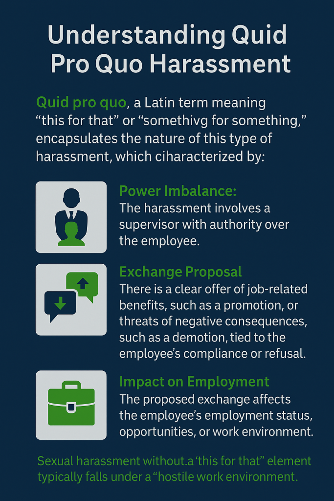 Understanding Quid Pro Quo Harassment
