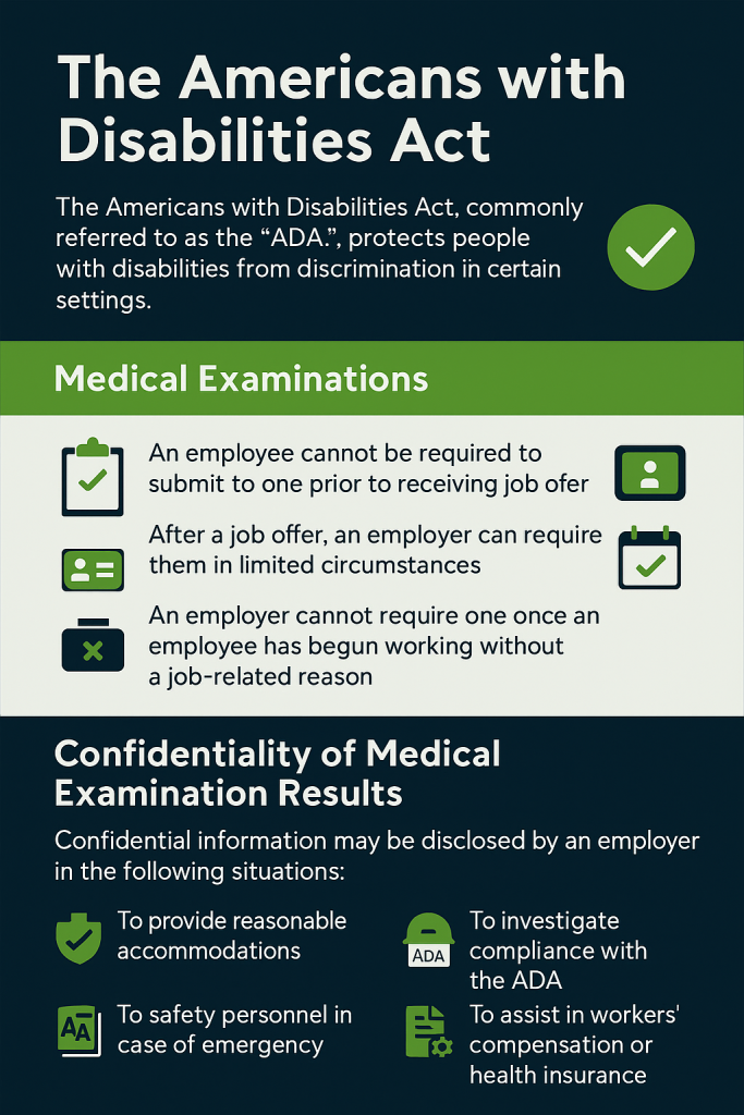 The Americans with Disabilities Act