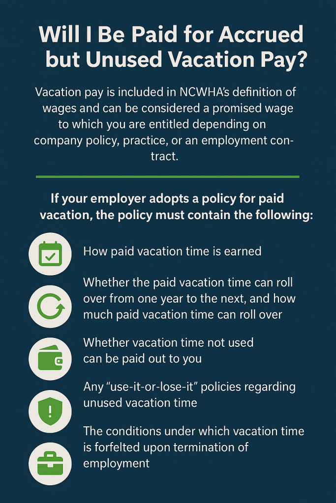 Will I Be Paid for Accrued but Unused Vacation Pay?
