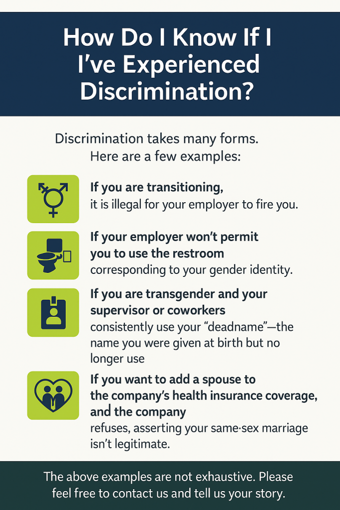 How Do I Know If I’ve Experienced Discrimination?